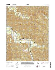 Redcrest 2015 topographic map thumbnail
