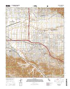 Redlands 2015 topographic map thumbnail