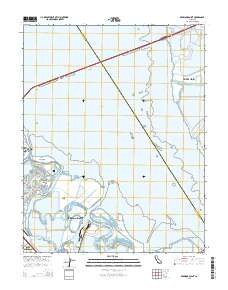 Redwood Point 2015 topographic map thumbnail