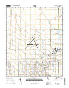 Ridgecrest North 2015 topographic map thumbnail
