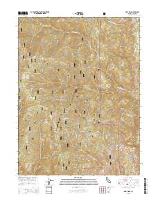 Riley Ridge 2015 topographic map thumbnail