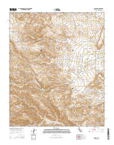 Rimrock 2015 topographic map thumbnail