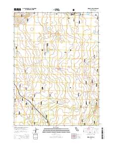 Rimrock Lake 2015 topographic map thumbnail