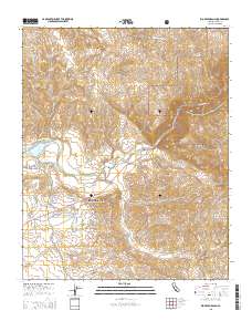 Rio Bravo Ranch 2015 topographic map thumbnail