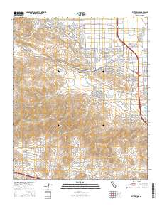 Ritter Ridge 2015 topographic map thumbnail