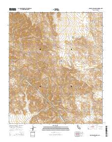 Rockhouse Canyon 2015 topographic map thumbnail