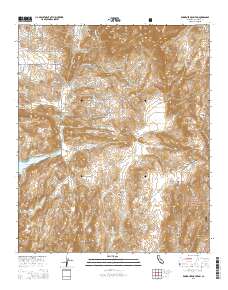 Rodriguez Mountain 2015 topographic map thumbnail
