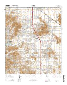 Romoland 2015 topographic map thumbnail