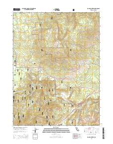 Roop Mountain 2015 topographic map thumbnail