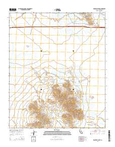 Roosevelt Mine 2015 topographic map thumbnail