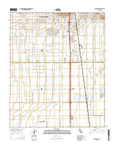 Rosamond 2015 topographic map thumbnail