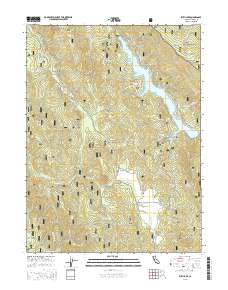 Ruth Lake 2015 topographic map thumbnail