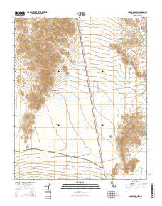 Saddle Peak Hills 2015 topographic map thumbnail