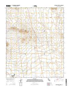 Saddleback Mountain 2015 topographic map thumbnail