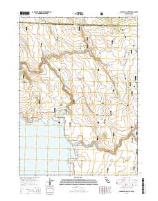 Sagebrush Butte 2015 topographic map thumbnail