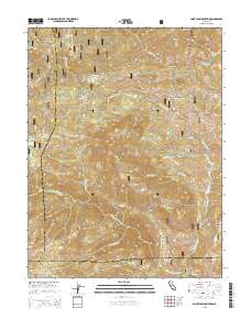 Saint John Mountain 2015 topographic map thumbnail