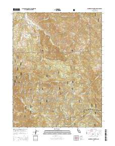 Sanhedrin Mountain 2015 topographic map thumbnail