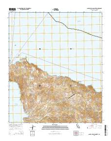 Santa Catalina North 2015 topographic map thumbnail