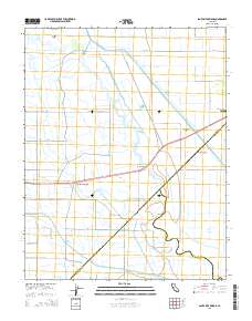 Santa Rita Bridge 2015 topographic map thumbnail