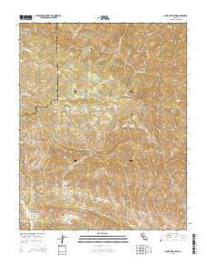 Santa Rita Peak 2015 topographic map thumbnail