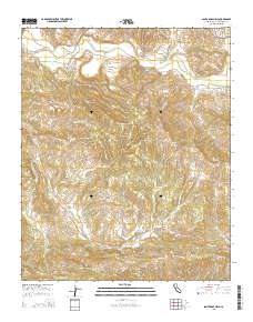 Santa Rosa Hills 2015 topographic map thumbnail