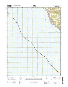 Saunders Reef 2015 topographic map thumbnail