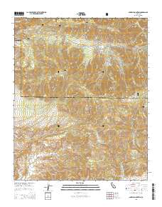 Sawmill Mountain 2015 topographic map thumbnail