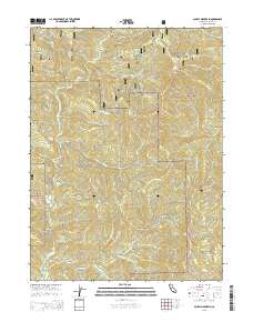 Schell Mountain 2015 topographic map thumbnail