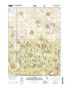 Schonchin Butte 2015 topographic map thumbnail