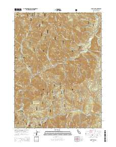 Scott Bar 2015 topographic map thumbnail