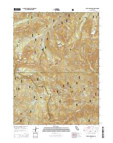 Seven Lakes Basin 2015 topographic map thumbnail