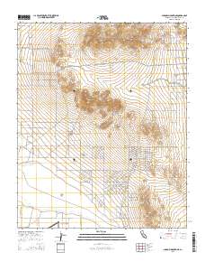 Shadow Mountains 2015 topographic map thumbnail