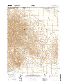 Shaffer Mountain 2015 topographic map thumbnail