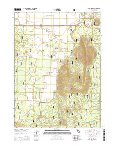 Sharp Mountain 2015 topographic map preview