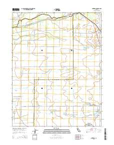Sheridan 2015 topographic map thumbnail
