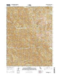 Sherwood Peak 2015 topographic map thumbnail
