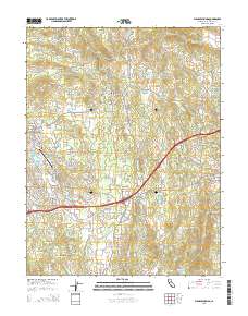 Shingle Springs 2015 topographic map thumbnail