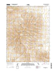 Shinn Mountain 2015 topographic map thumbnail