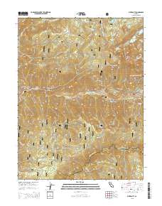 Sierra City 2015 topographic map thumbnail