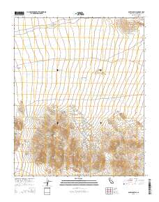 Silurian Hills 2015 topographic map thumbnail
