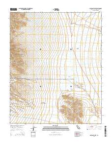 Silurian Valley 2015 topographic map thumbnail