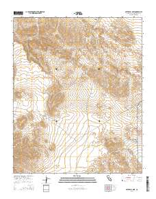Silver Bell Mine 2015 topographic map thumbnail
