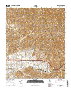 Simi Valley East 2015 topographic map thumbnail