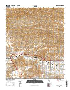 Simi Valley West 2015 topographic map thumbnail