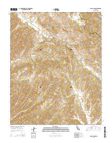 Slack Canyon 2015 topographic map thumbnail