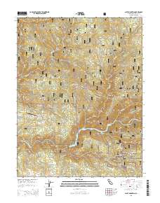 Slate Mountain 2015 topographic map thumbnail
