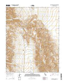 Slate Range Crossing 2015 topographic map thumbnail