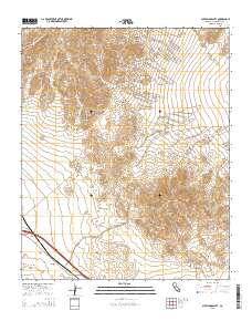 Sleeping Beauty 2015 topographic map thumbnail