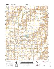 Sloughhouse 2015 topographic map thumbnail