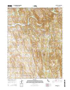 Smartsville 2015 topographic map thumbnail